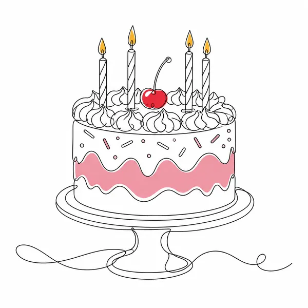 GPT 이미지 2로 생성한 케이크 일러스트