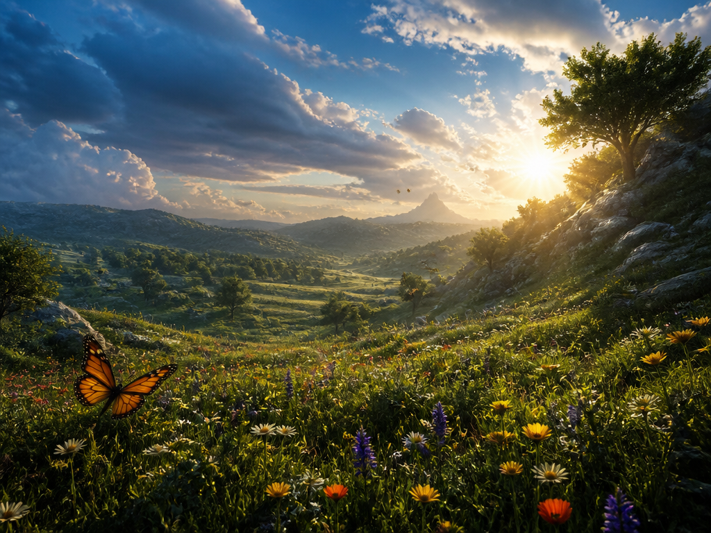 Meadow Illustration