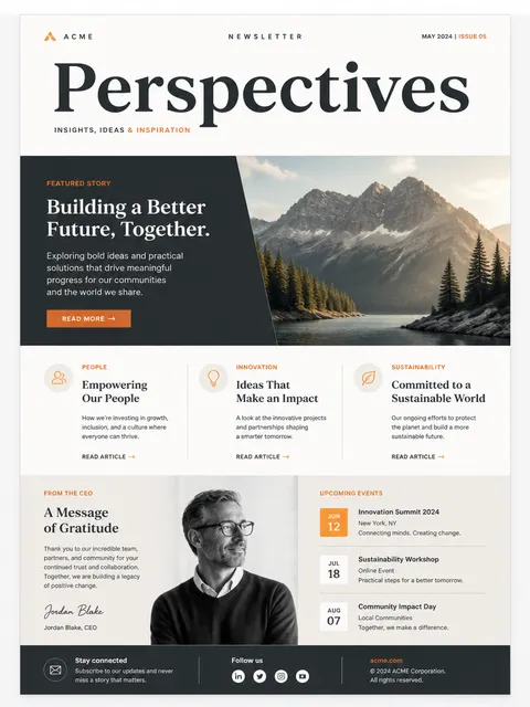 Newsletter Design