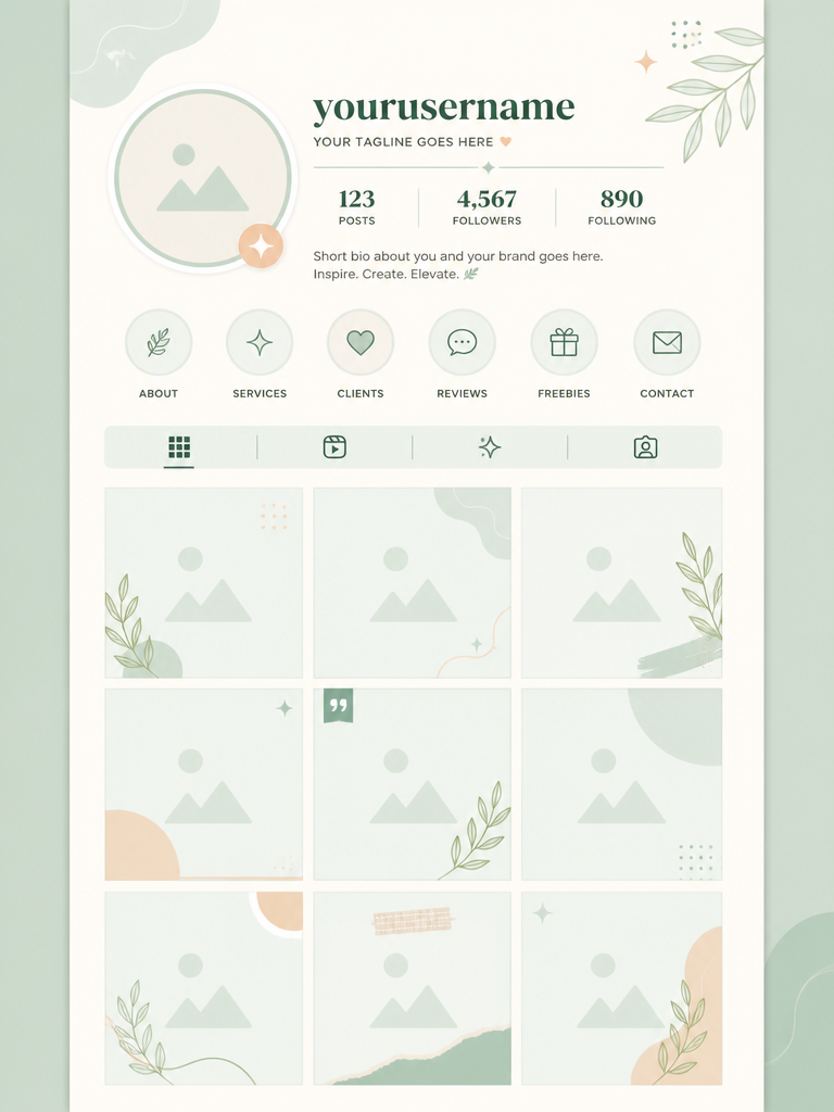 Instagram Feed Template