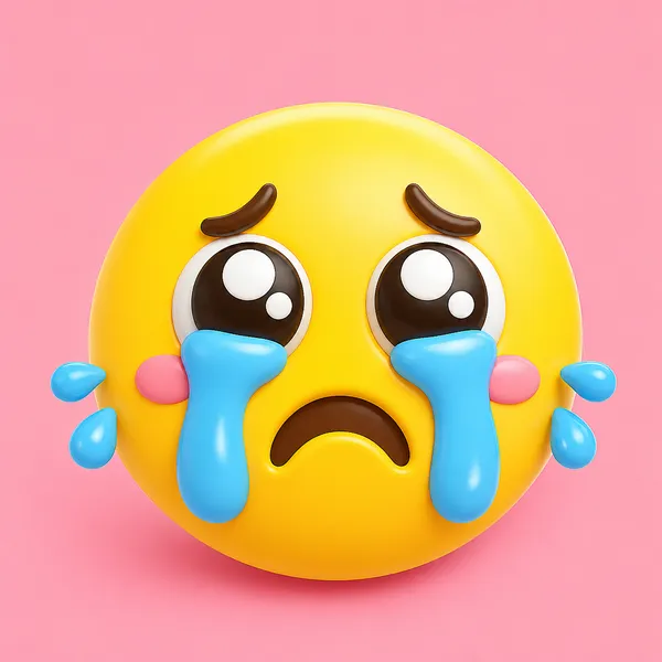 GPT 이미지 2로 생성한 울음 이모지