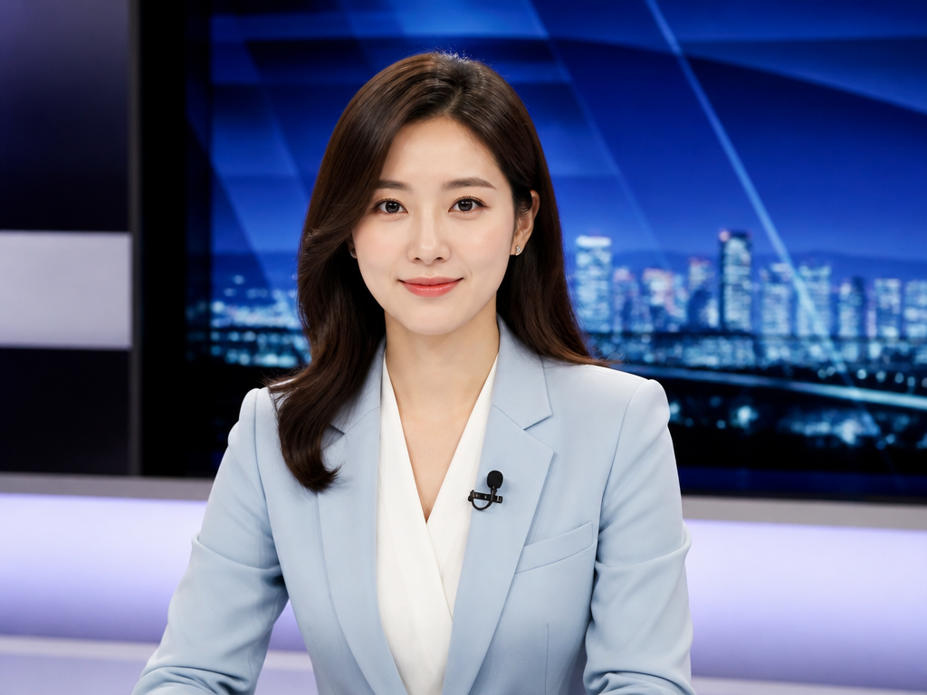 GPT 이미지 2로 생성한 news anchor