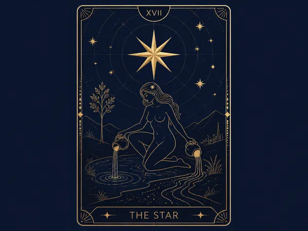 AI-generated AI Tarot Card: The Moon made with GPT Image 2