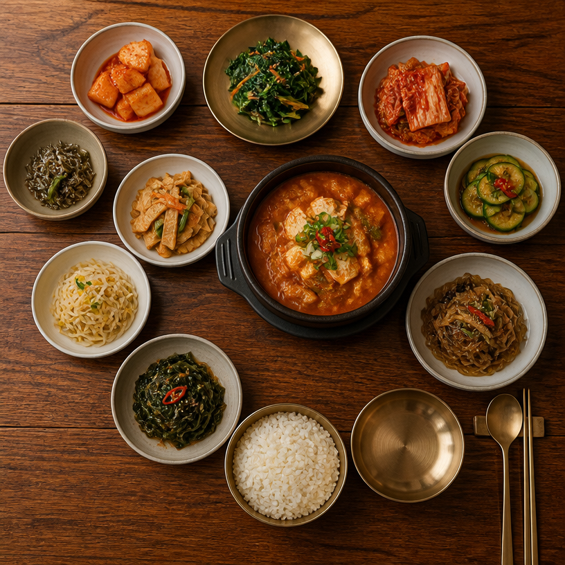 한식 상차림