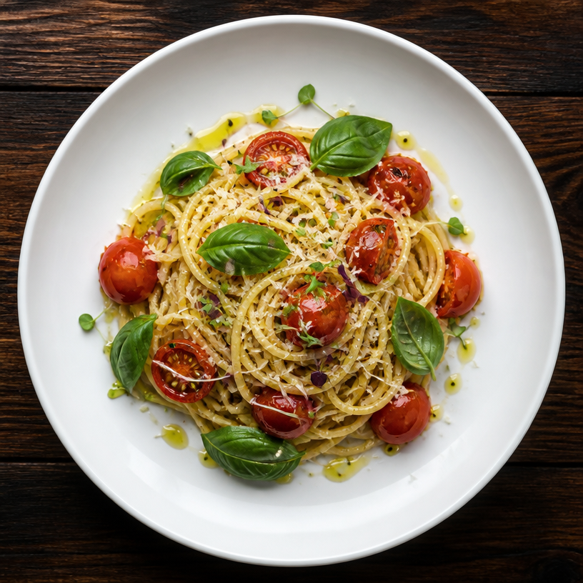 Pasta Plating