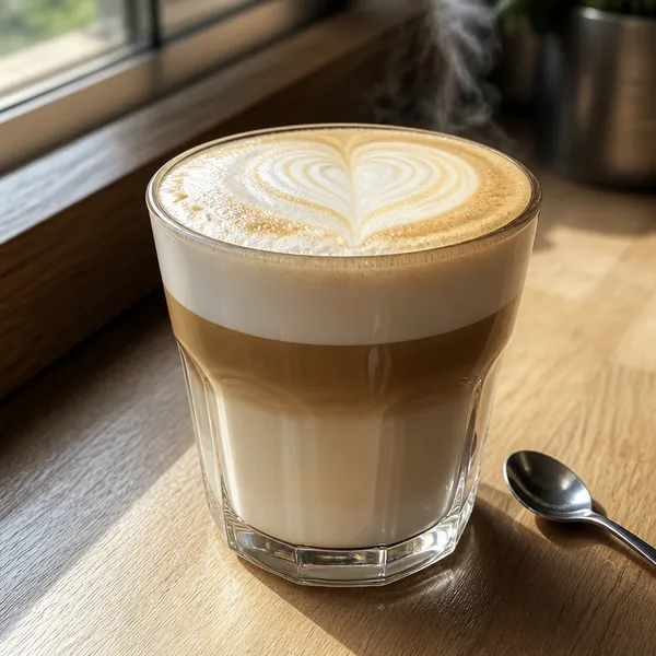 AI-generated Milk Foam Latte made with GPT Image 2