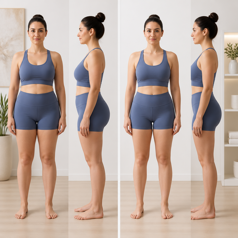 Thigh Slimming Simulation