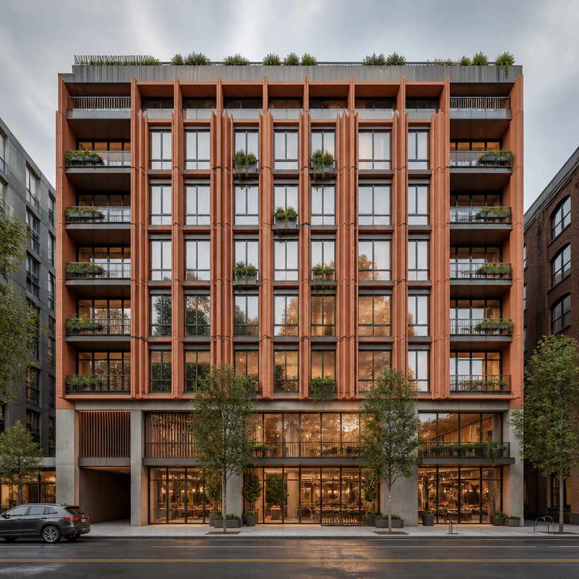 Architecture Exterior Rendering