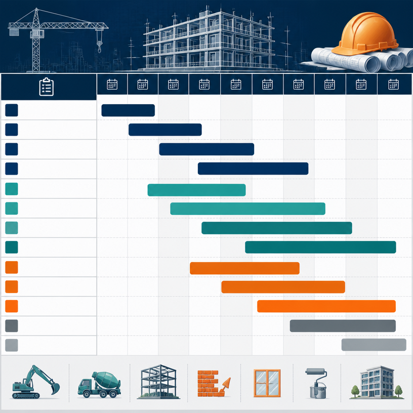 Construction Project Timeline