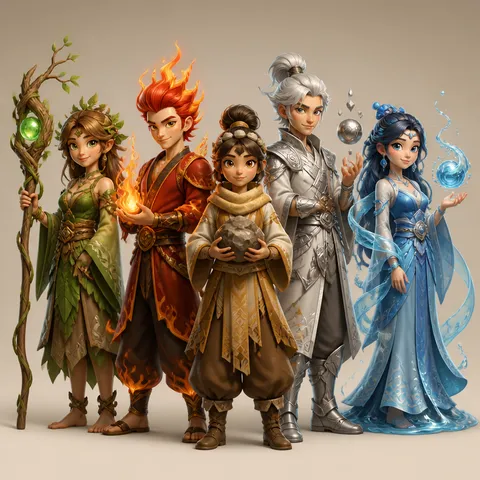 Five Elements Character