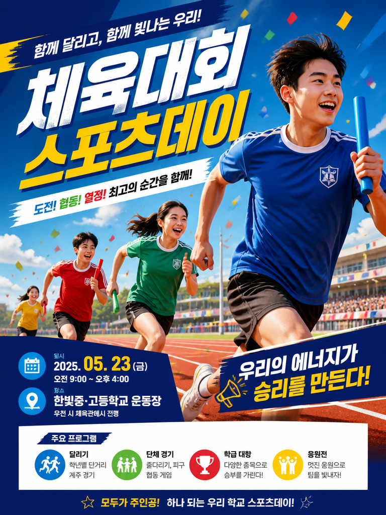 체육대회 현수막