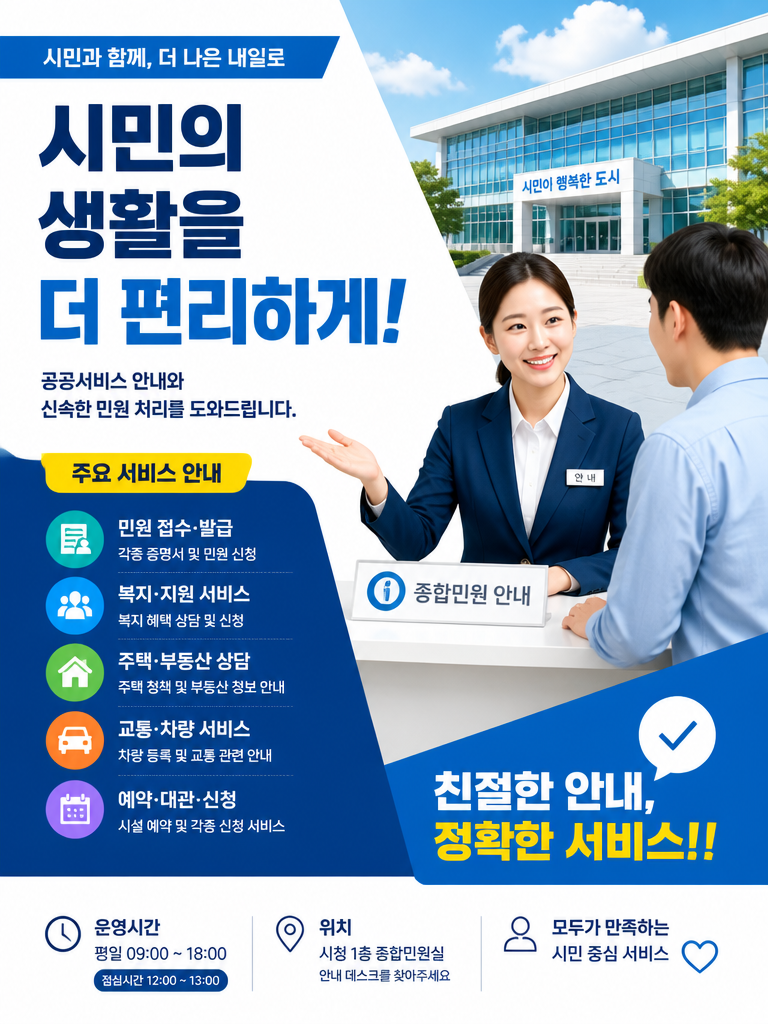 GPT 이미지 2로 생성한 공공기관 포스터