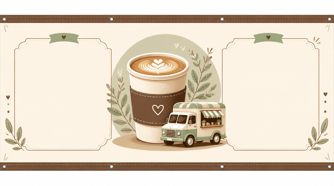 Coffee Truck Banner