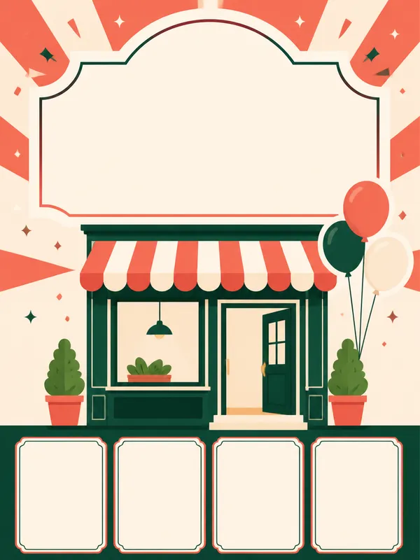 AI-generated Grand Opening Flyer made with GPT Image 2