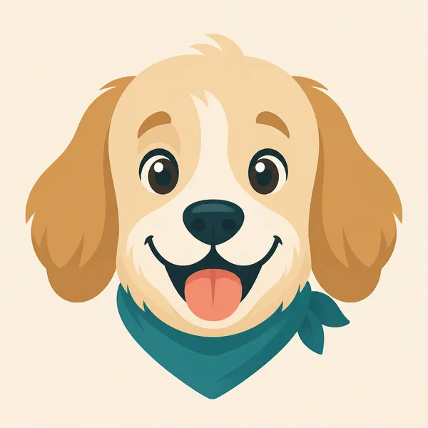 AI-generated Dog Icon made with GPT Image 2