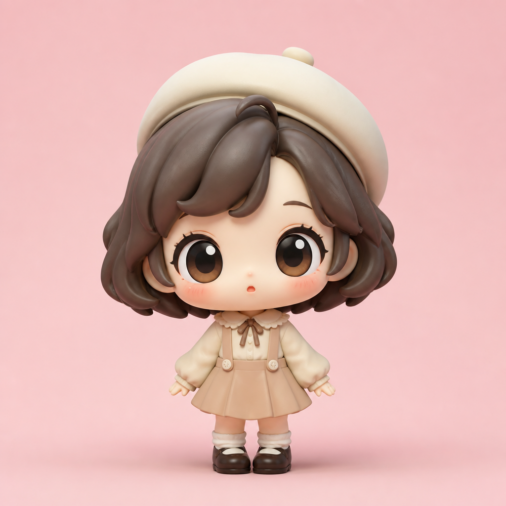 AI-generated SD Chibi Figure Character made with GPT Image 2