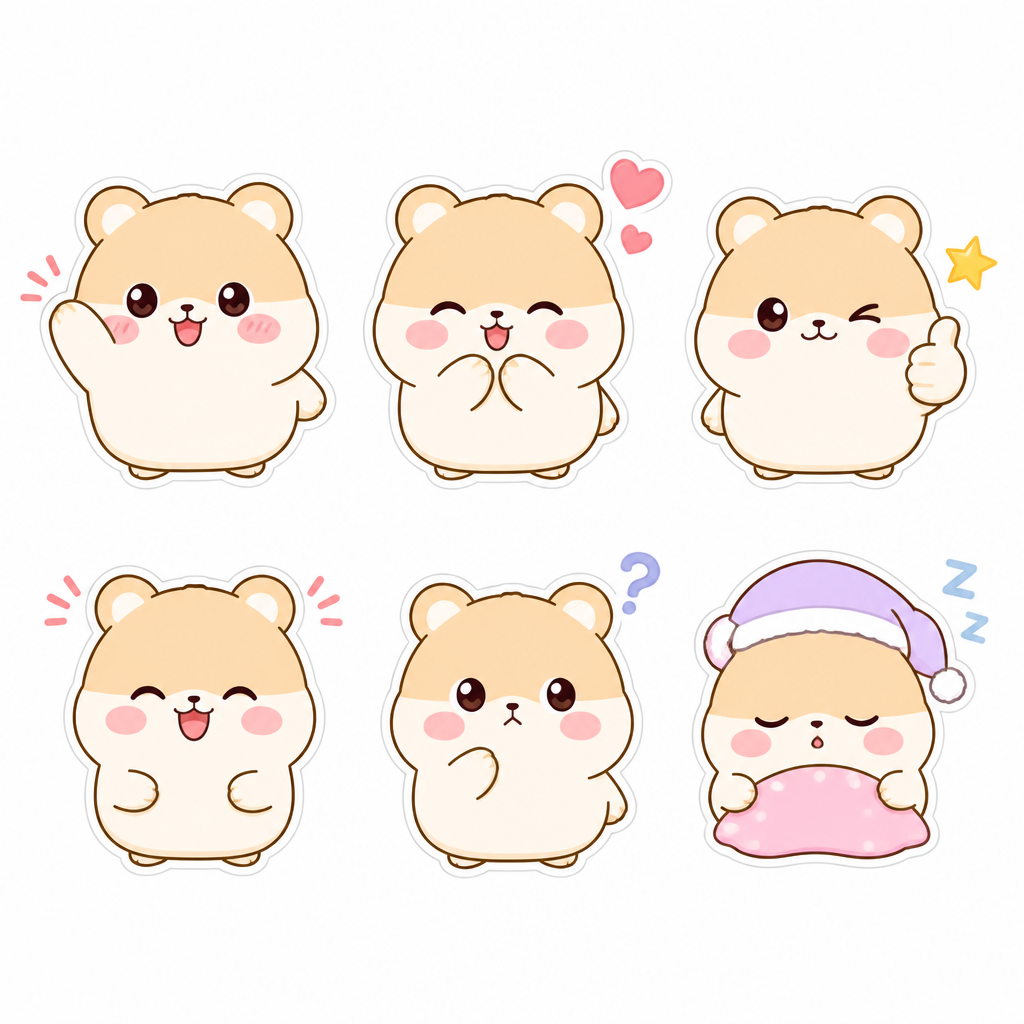 Cute Emoji Set
