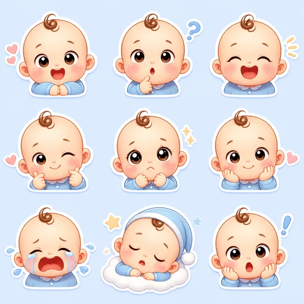 AI-generated Baby Emoticon made with GPT Image 2