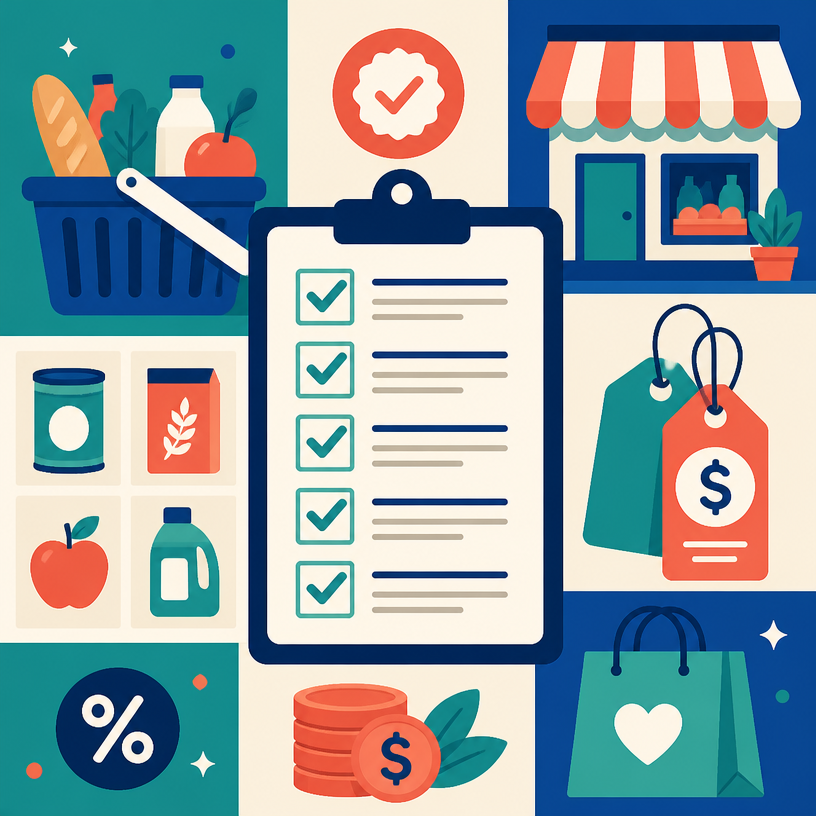 GPT 이미지 2로 생성한 market checklist