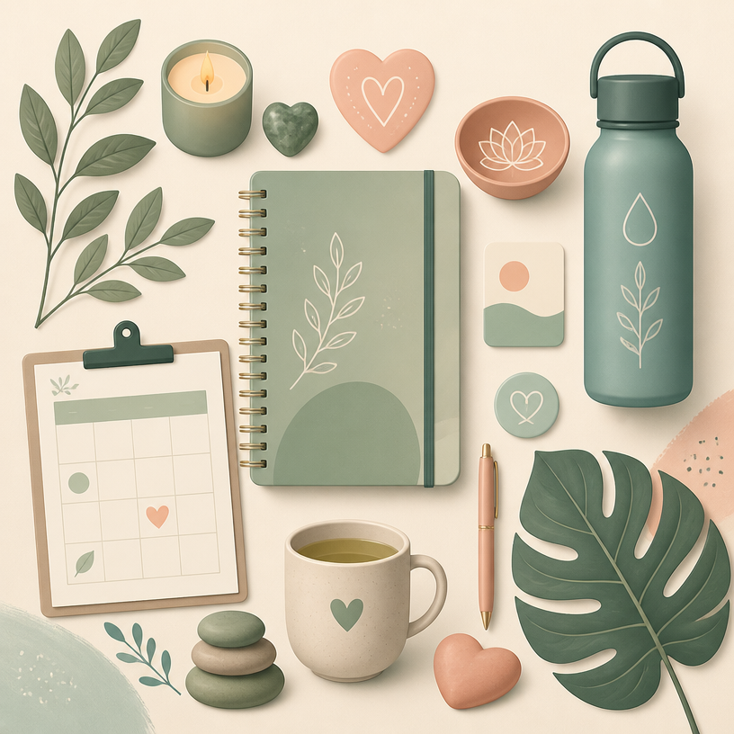 GPT 이미지 2로 생성한 wellness planner