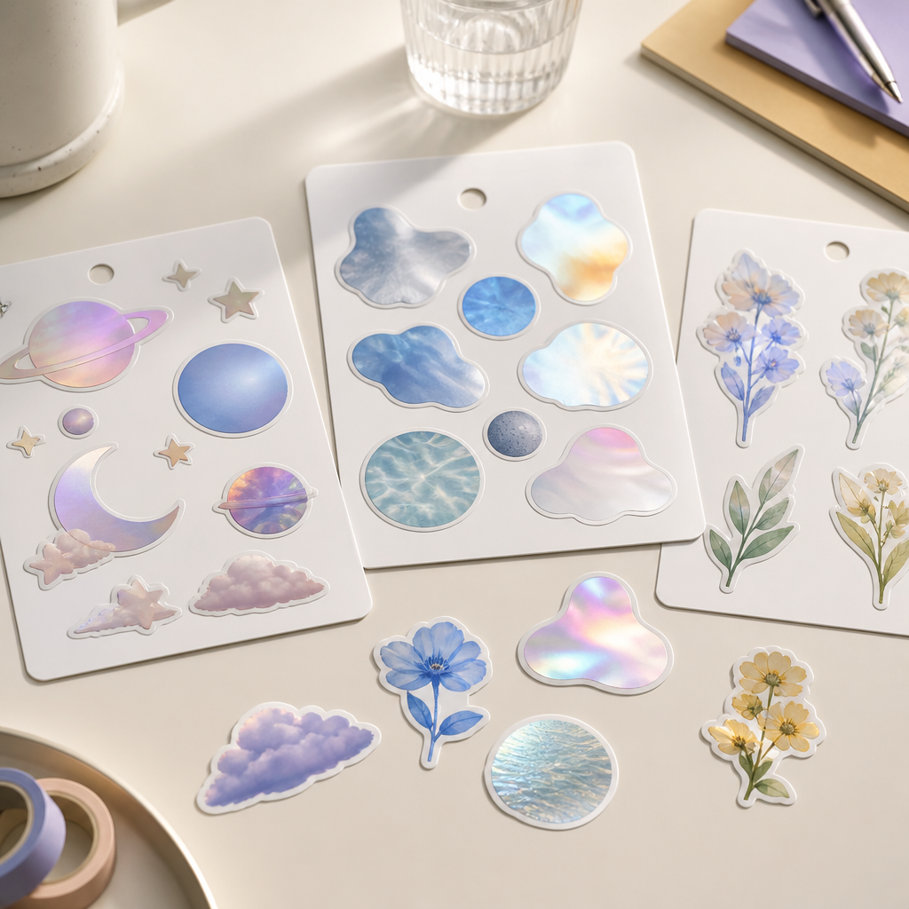 Sticker Mockup Design