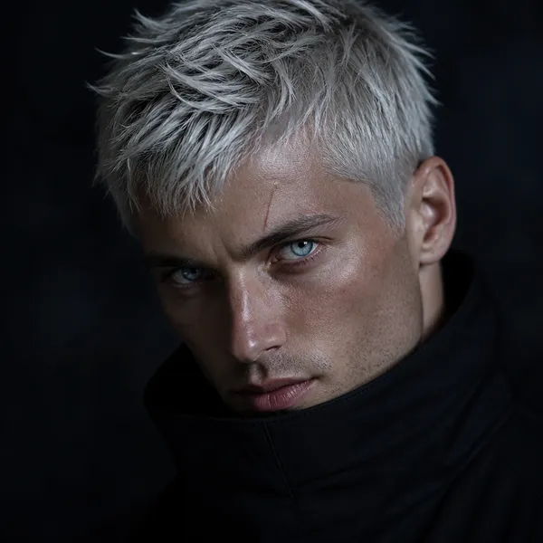 AI-generated Anime Male Character Realistic Close-Up made with GPT Image 2