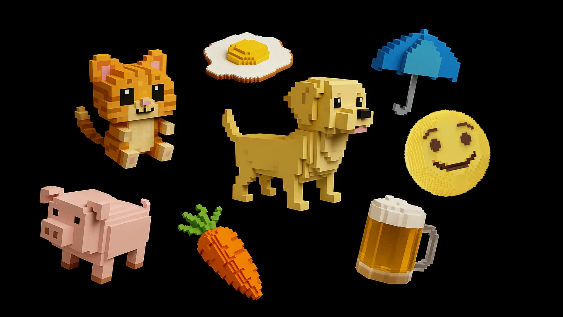 3D 로고 제작 예시