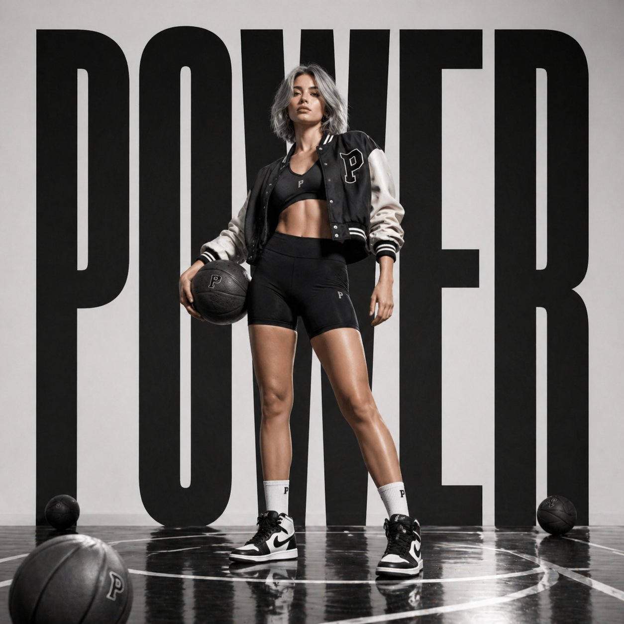 AI-generated Premium Luxury Sportswear Campaign Poster made with GPT Image 2
