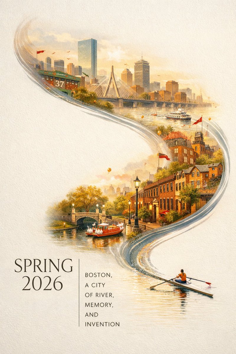 AI-generated Striking Spring 2026 City Poster for Boston made with GPT Image 2