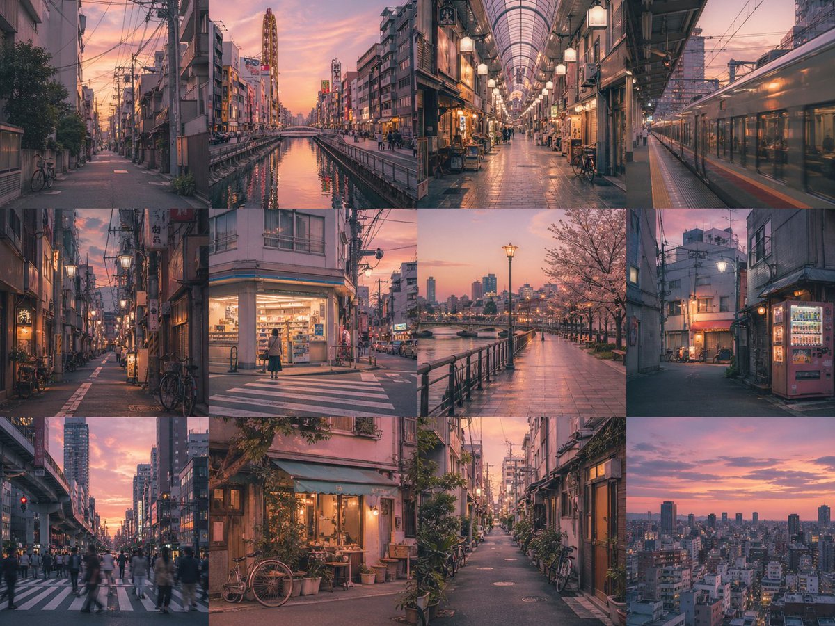 AI-generated Multi-Panel Image Board Template made with GPT Image 2