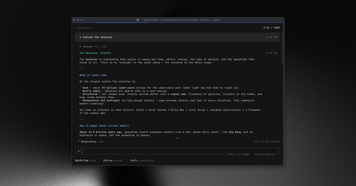 ⓒ xAI / GitHub