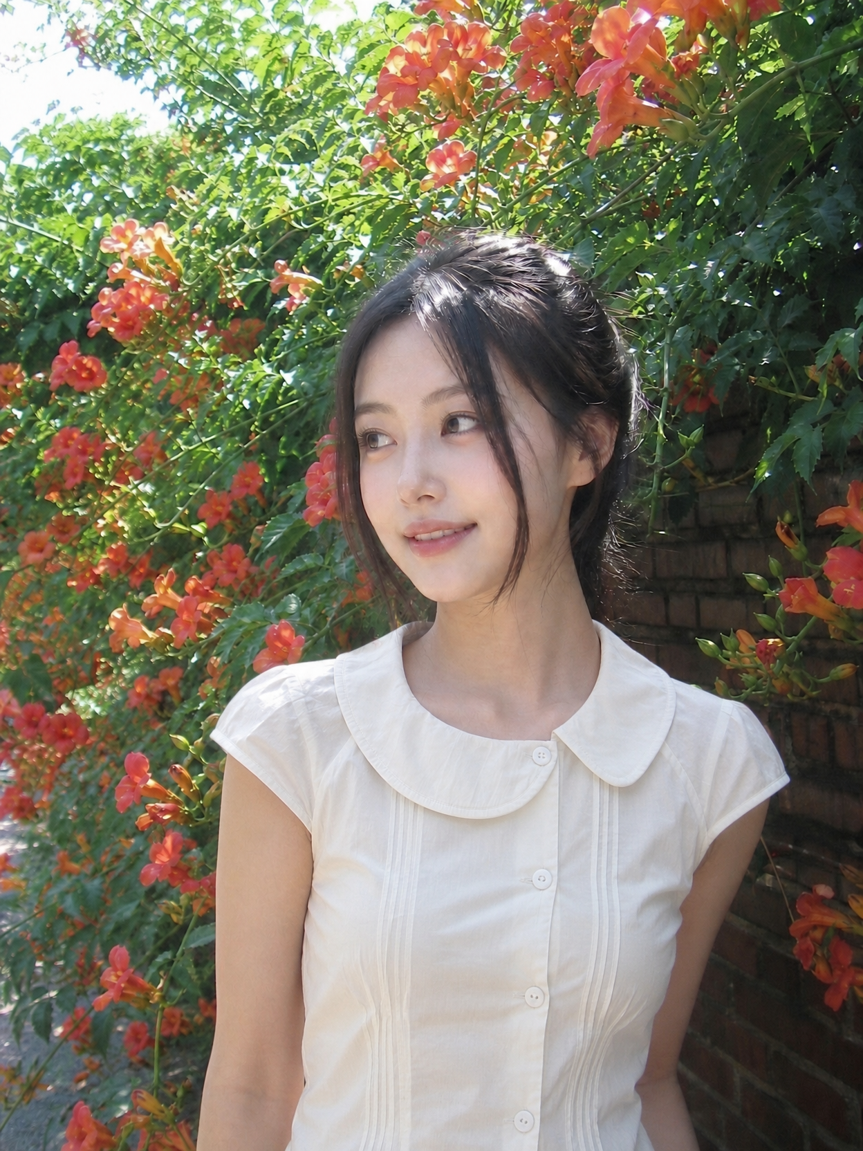 GPT Image 2로 생성한 Campsis Peter Pan Collar