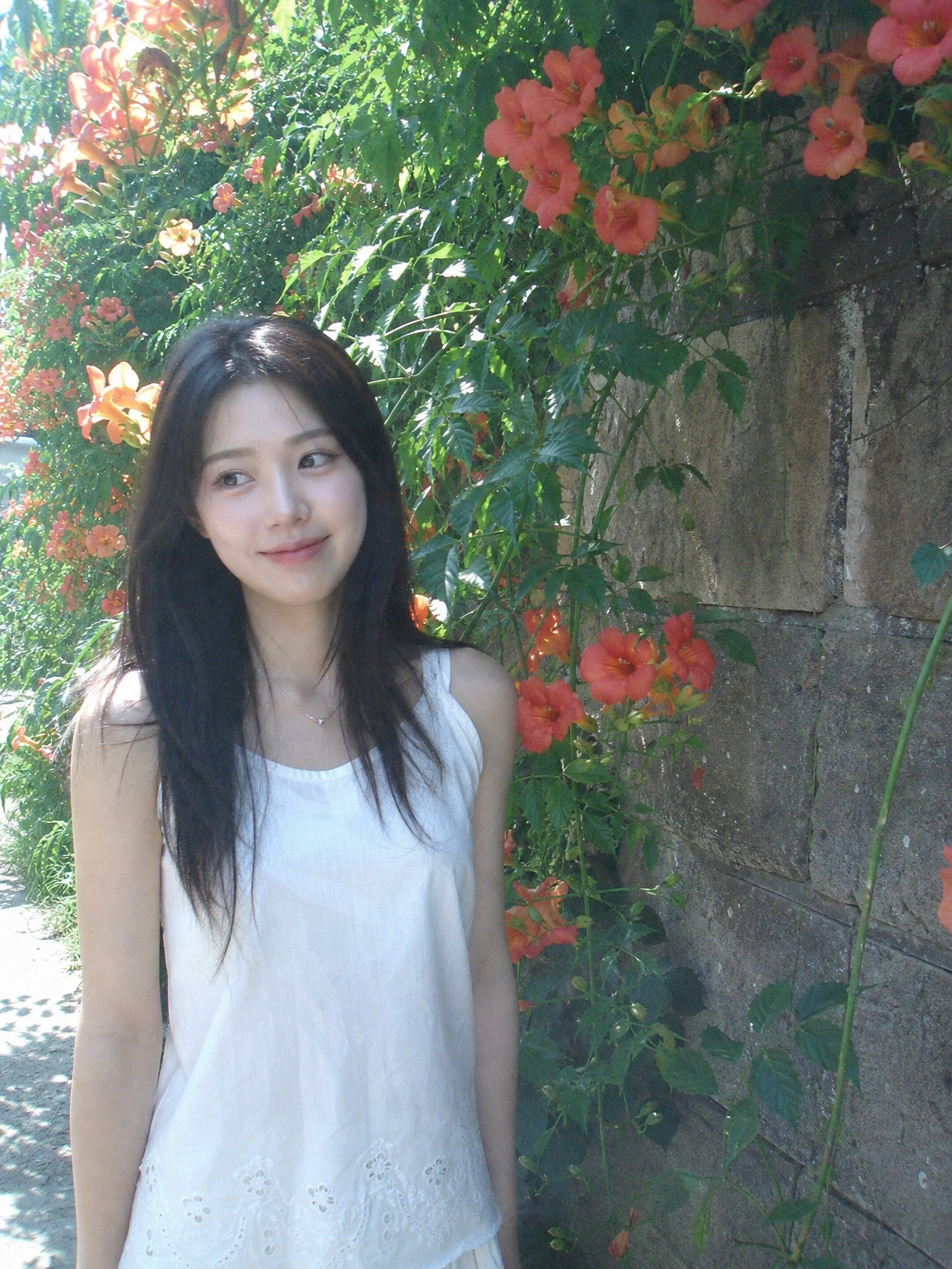 GPT Image 2로 생성한 Campsis Embroidery Sleeveless