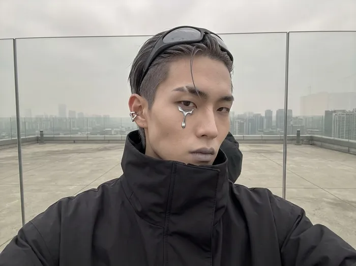 iPhone 人物フォトで作った例6