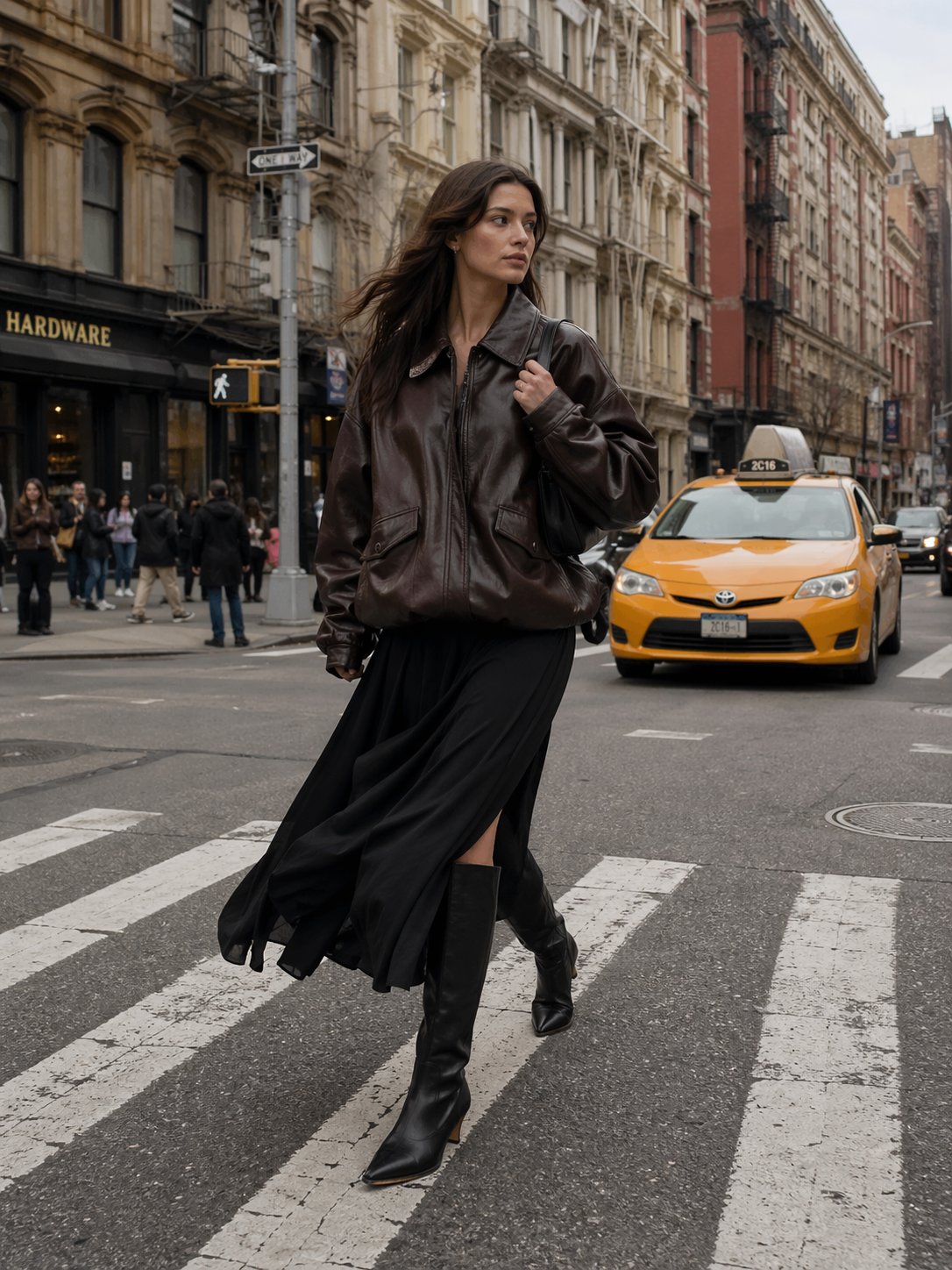 AI-generated Full-body Outdoor Shot Captures a Young Caucasian Woman made with GPT Image 2