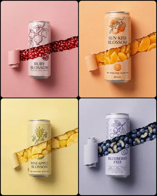 AI-generated Aluminum Can Product Photo made with Nano Banana 2