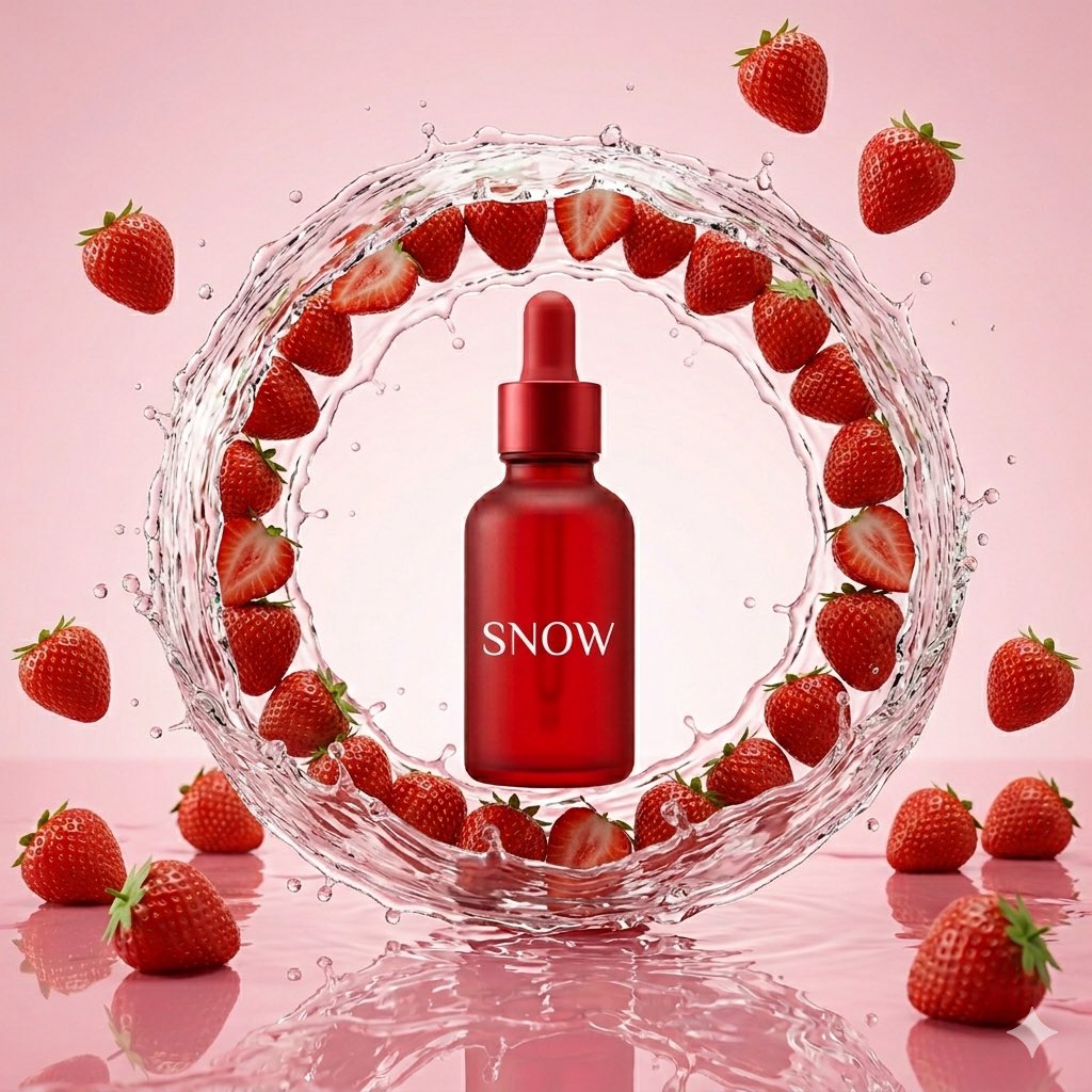 AI-generated Luxury Cosmetic Product Shot made with Nano Banana Pro