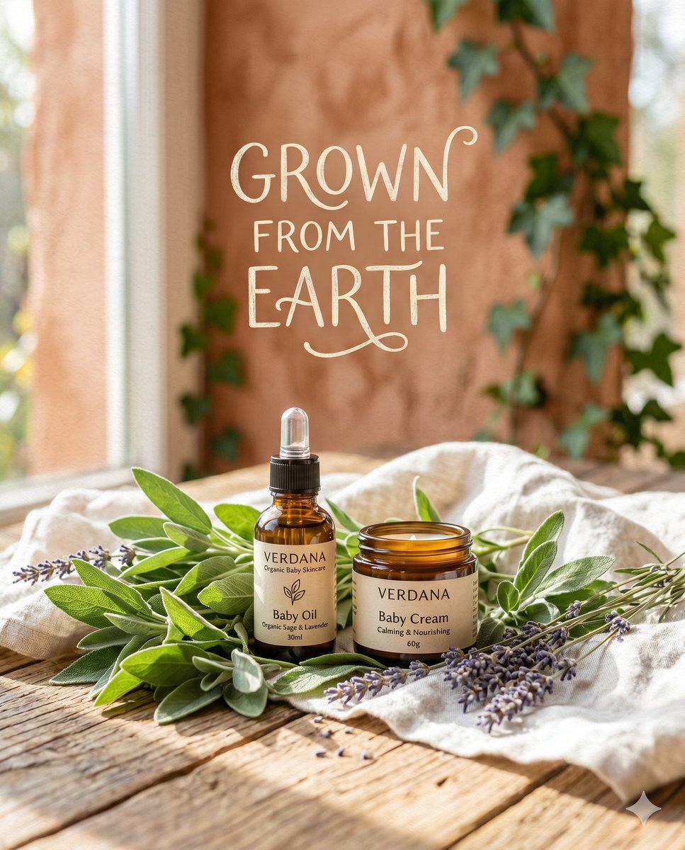 AI-generated Organic Skincare Product Advertisement made with Nano Banana Pro