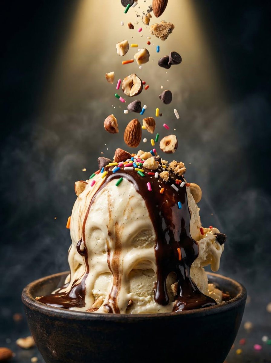 AI-generated Ice Cream Food Photography made with Nano Banana 2