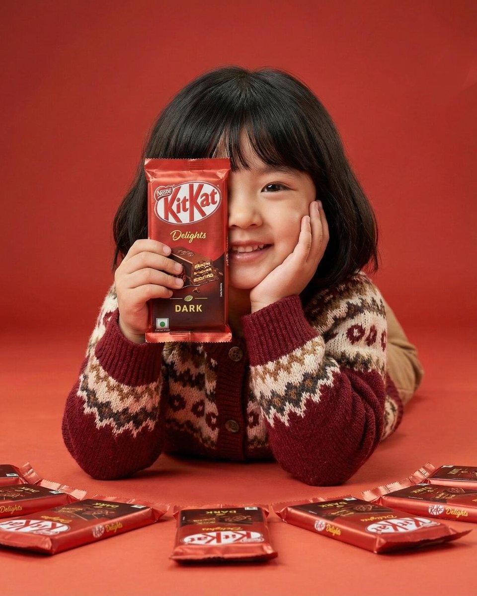 AI-generated KitKat Food Ad made with Nano Banana Pro