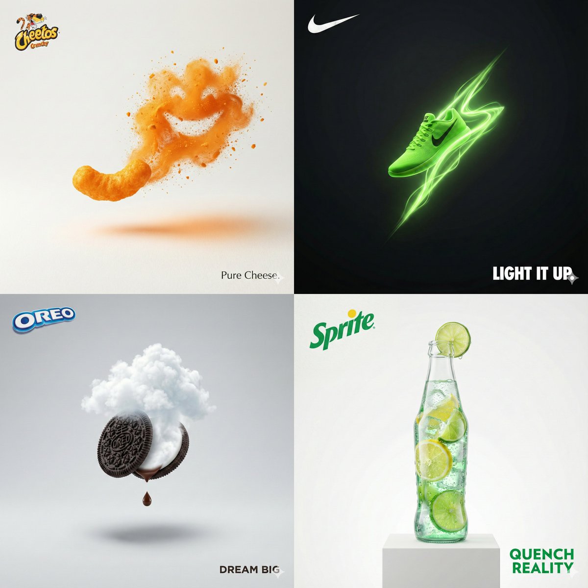 AI-generated Surreal Brand Print Ad made with GPT Image 2