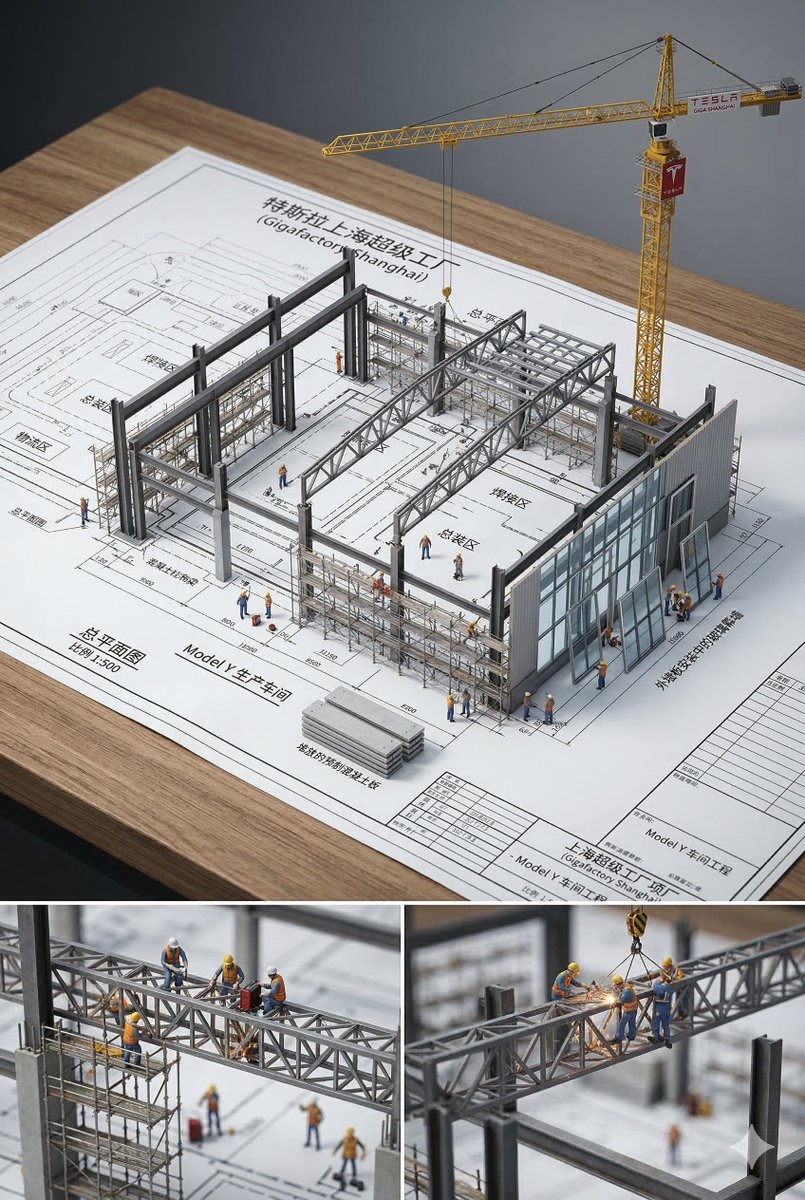 Example image of Architectural Blueprint Miniature generated with Nano Banana 2
