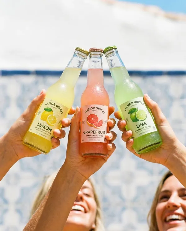 AI-generated Beverage Bottle Lifestyle Ad made with Nano Banana Pro
