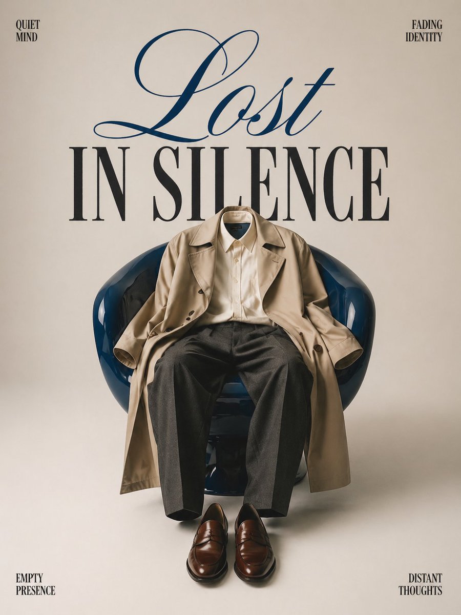 AI-generated Lost in Silence Conceptual Editorial made with GPT Image 2