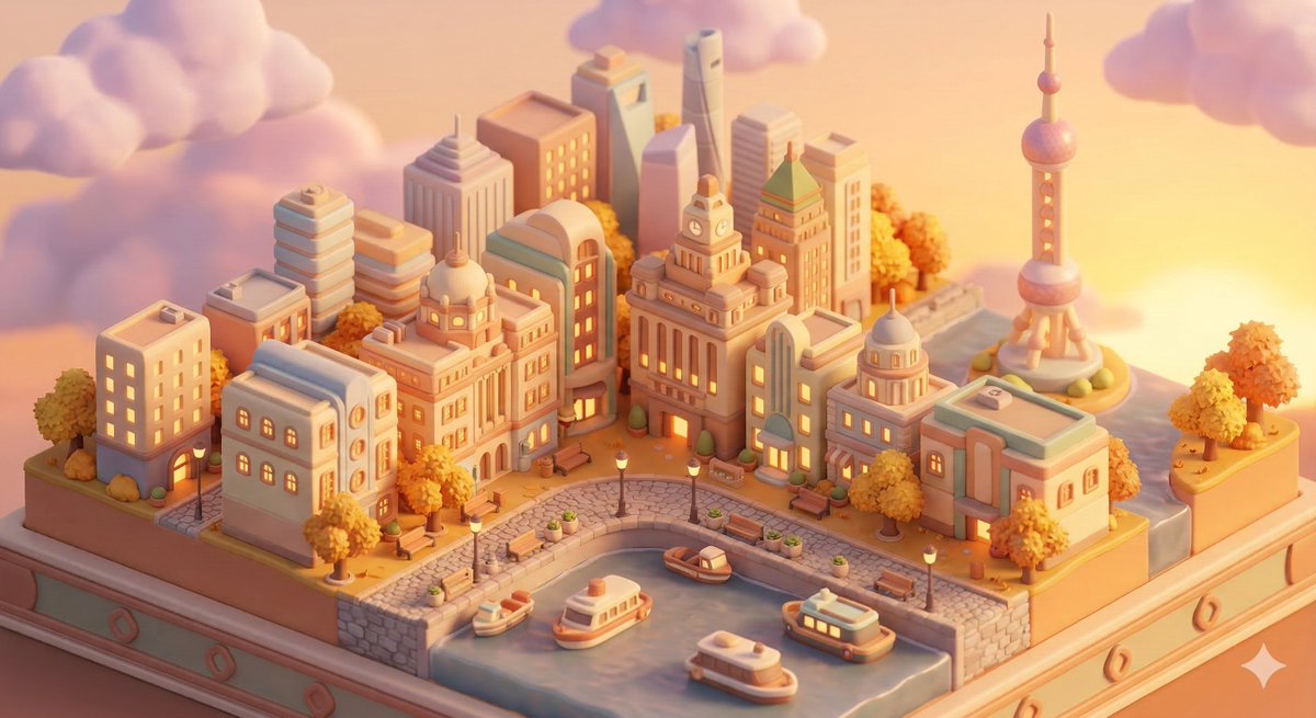 Example image of Cute 3D Street Diorama generated with Nano Banana 2