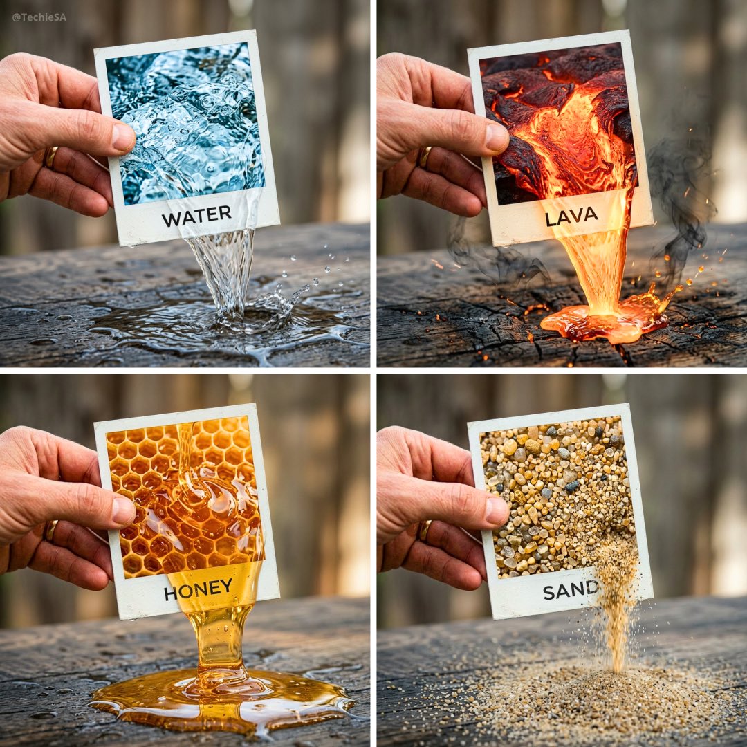 AI-generated Element Emerging From Polaroid made with Nano Banana Pro