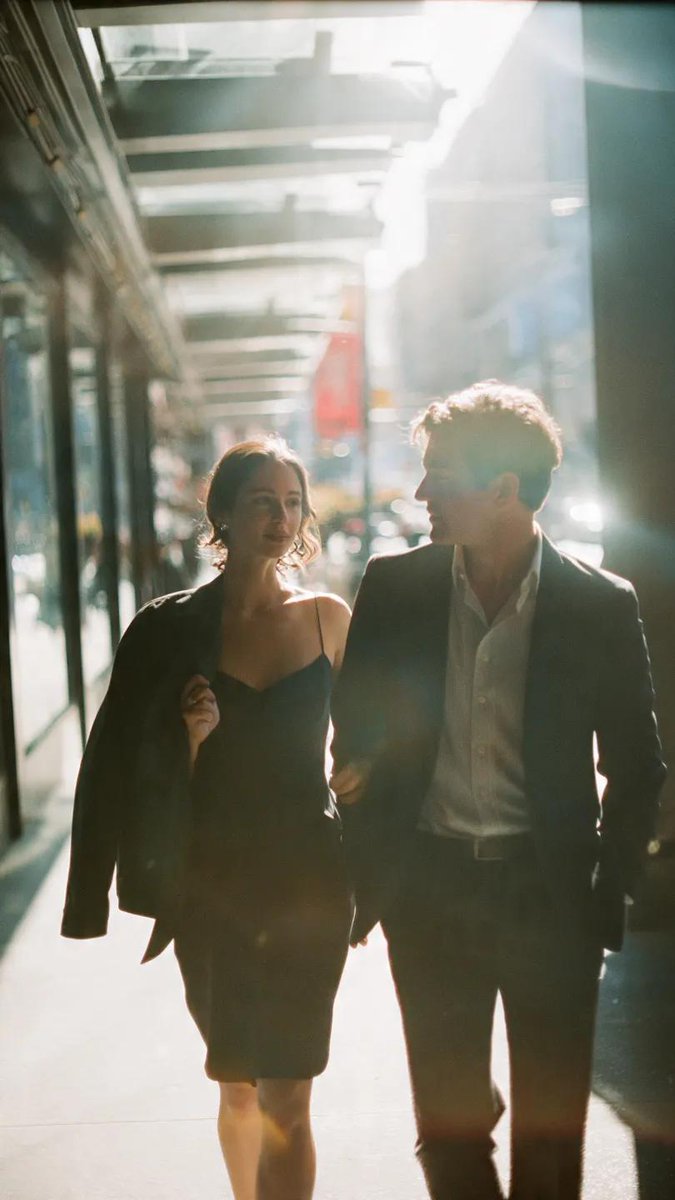 AI-generated Urban Walk Couple Cinematic made with Nano Banana Pro