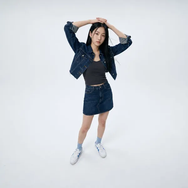 AI-generated Denim Lookbook Full Shot made with Nano Banana 2