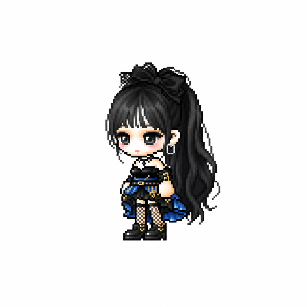 AI-generated MapleStory Chibi Character made with GPT Image 2