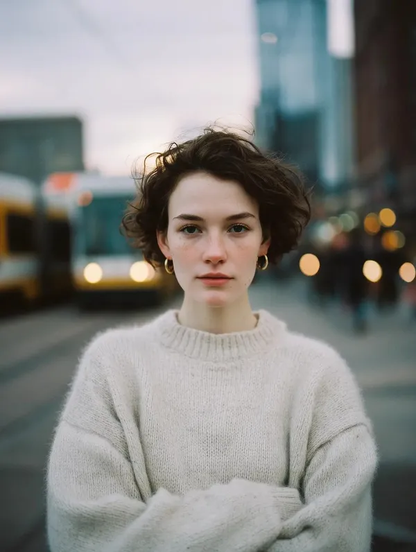 AI-generated Cinematic Film-Look Portrait made with GPT Image 2